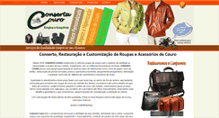Desktop Screenshot of consertacouro.com.br